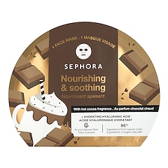 Beroligende nærende ansigtsmaske - Duft varm chokolade, SEPHORA COLLECTION
